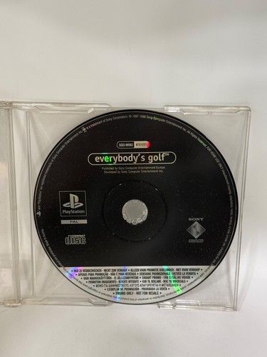 Everybody golf ps1 - everybody’s, cd