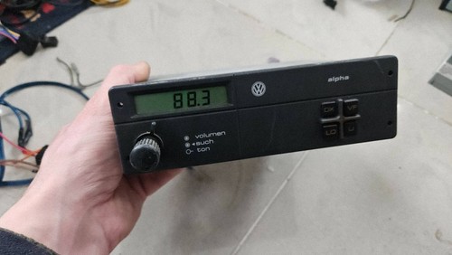 Volkswagen golf 1988 radio - ii,