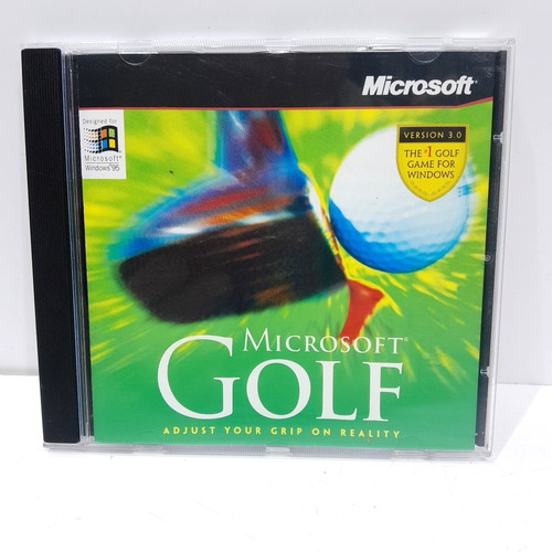 Microsoft golf rom - golf, cd-rom