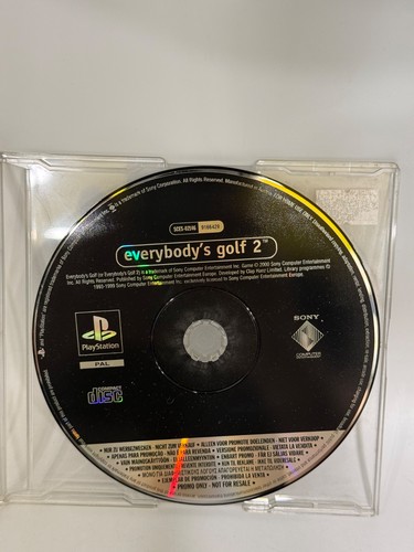 Everybody golf cd ps1 - everybody’s,